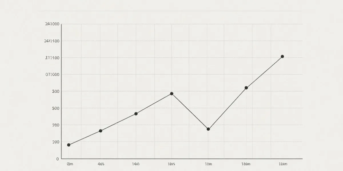 走势与时间示意图
