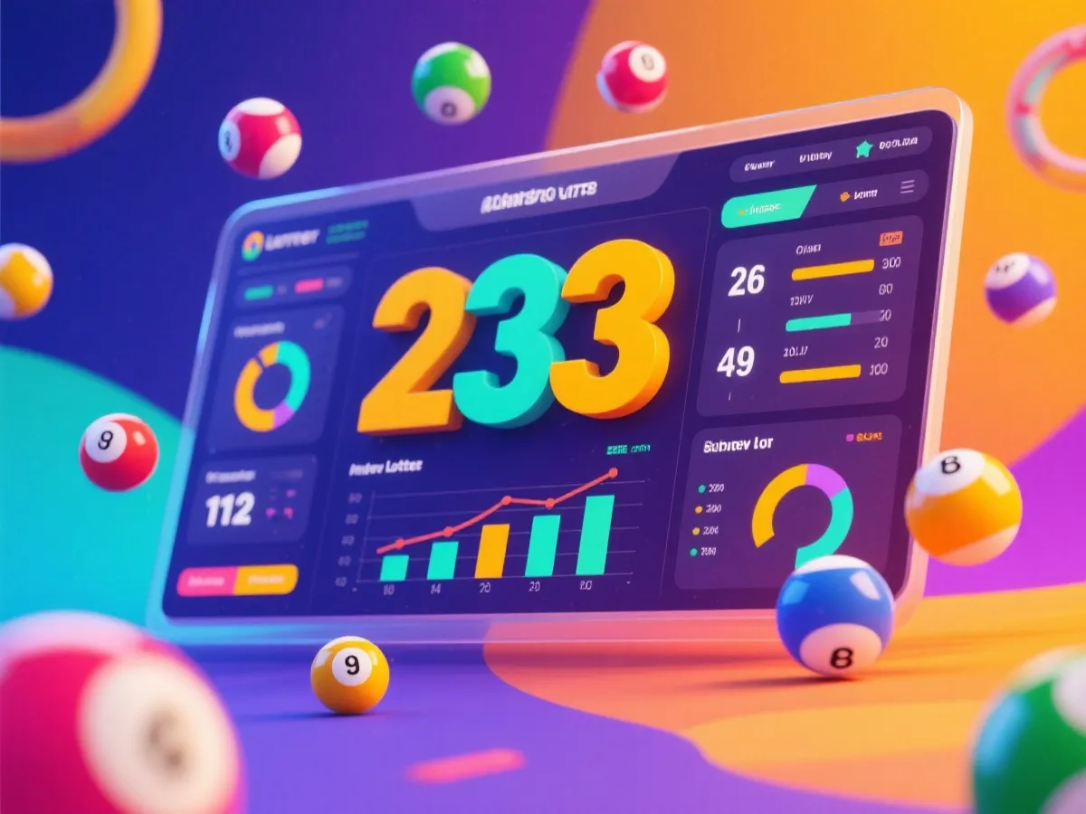 开奖与数据可视化示意