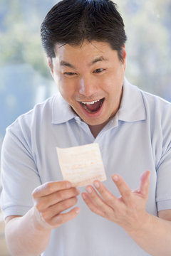 中奖喜悦时刻